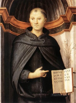 ピエトロ・ペルジーノ Painting - トレンティーノの聖ニコラス 1507年 ルネッサンス ピエトロ ペルジーノ